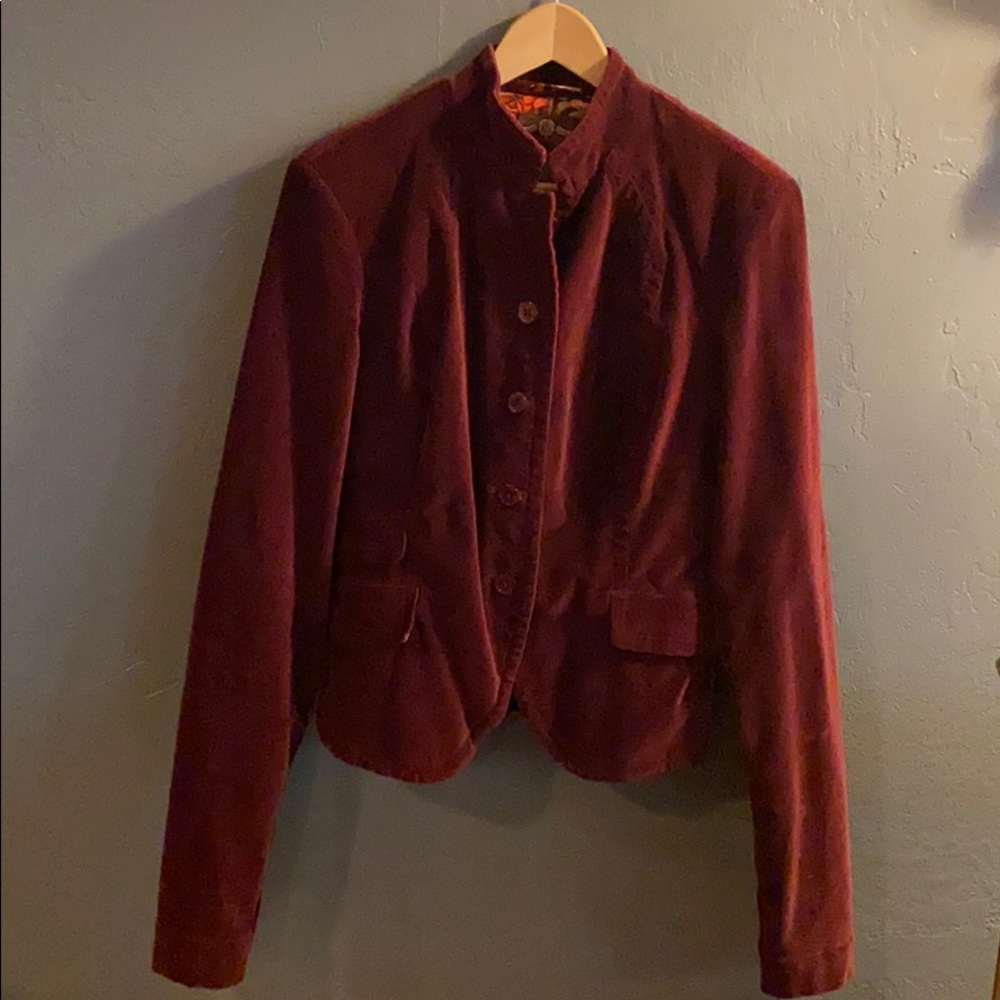 Vintage Lucky Brand velvet blazer
